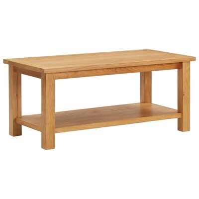 McLemoresville Solid Wood Coffee Table with Storage - Image 0