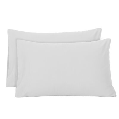 Eider & Ivory™ Polycotton Luxury Super Soft Breathable Easy Care Solid Pillowcase, (Set Of 2) - Image 0