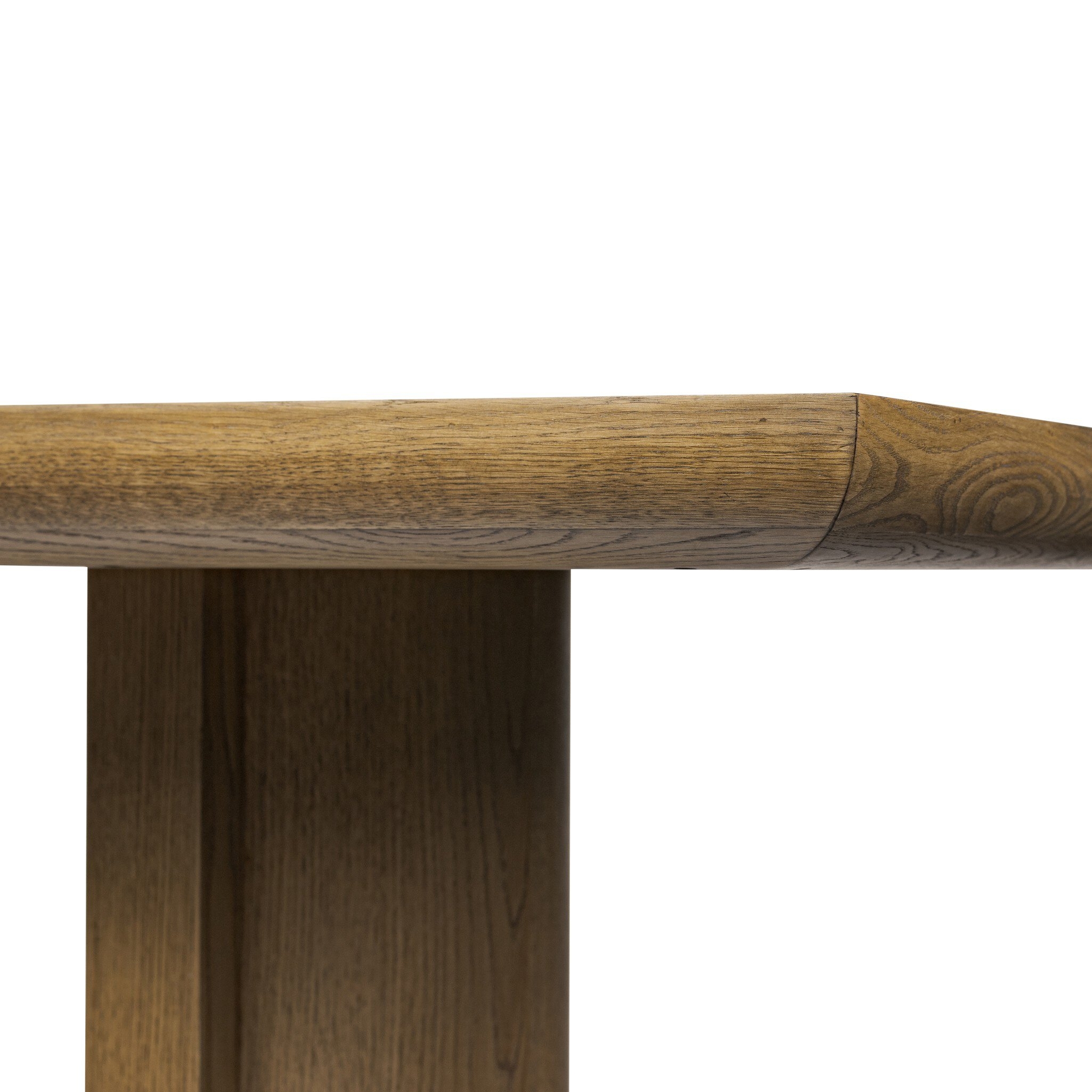 Garrett Dining Table - Amber Oak Veneer - Image 10