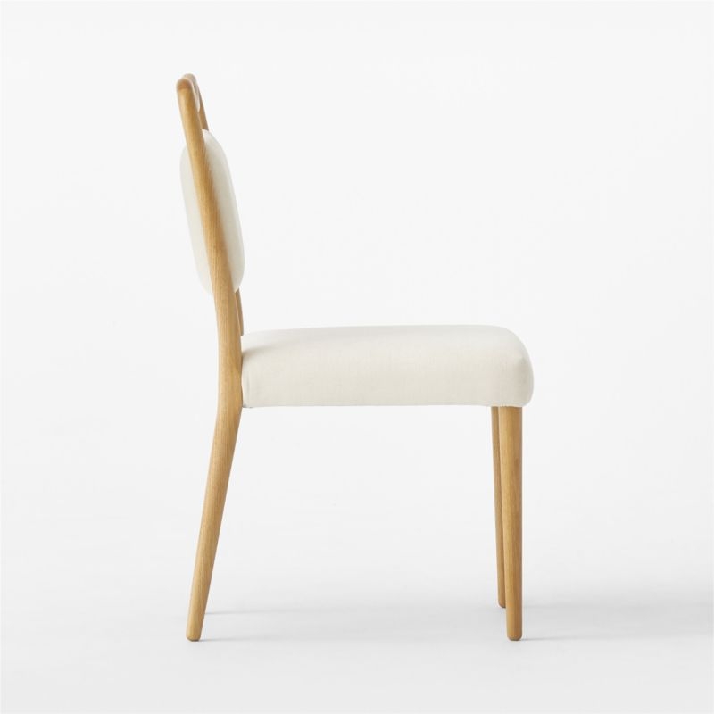 Monte Ivory Performance Fabric Dining Chair Set of 4 - Image 6