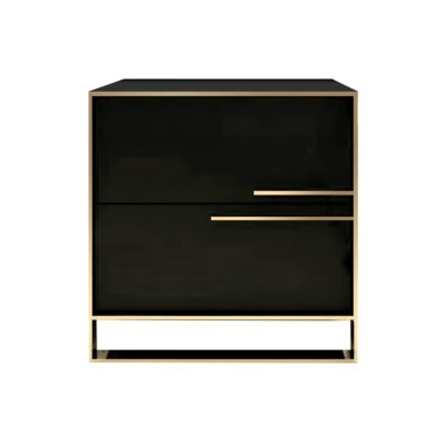 Nightstand  With Gold Frame - Image 0