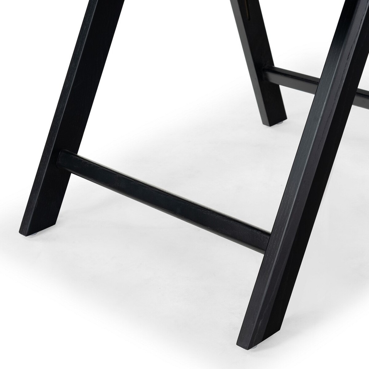 Shaylie Folding Dining Chair - Black - Image 3
