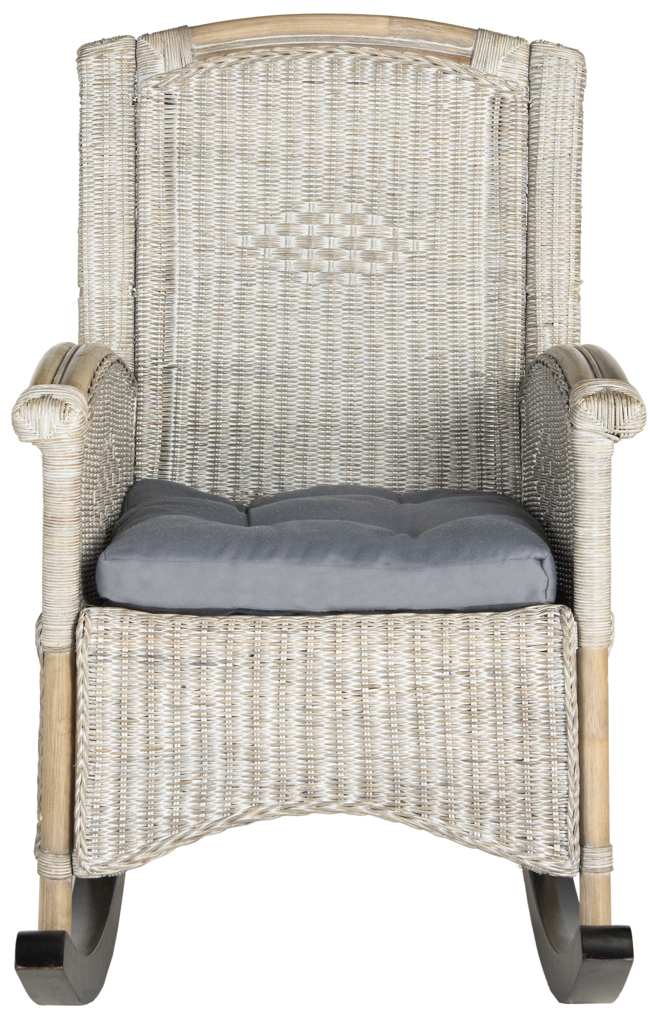 Verona Rocking Chair - Antique Grey - Safavieh - Image 0