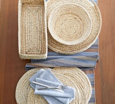 Wynne Coil Woven Abaca Charger Plate - Light Natural - Image 4
