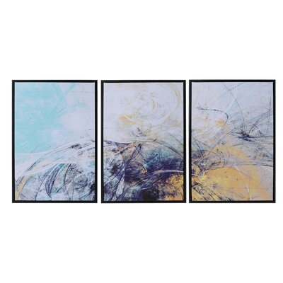 3 Piece Picture Frame Painting Print Set - Image 0