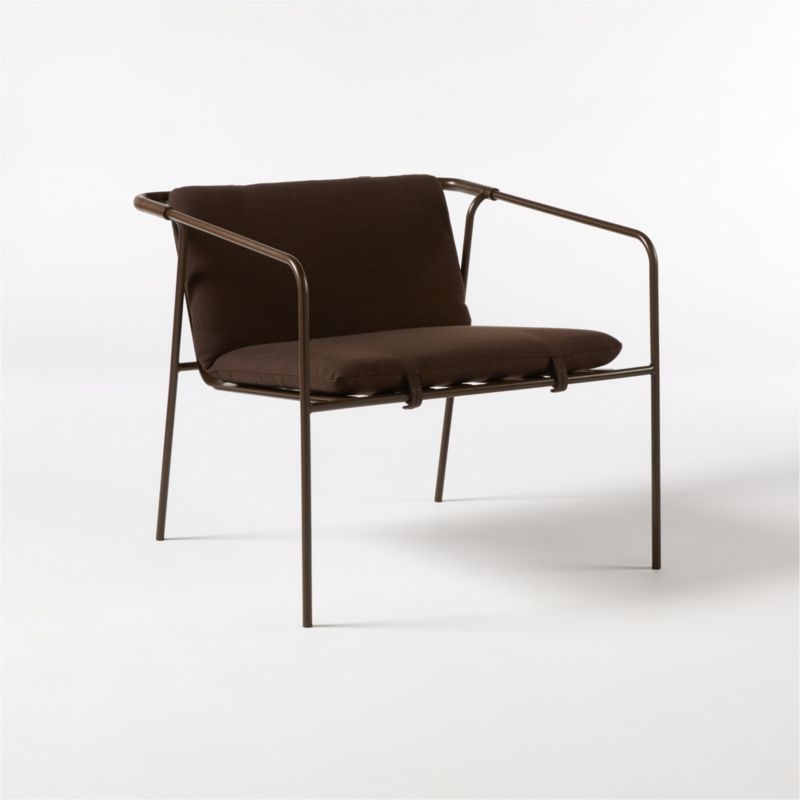 Navene Bronze Lounge Chair - Image 3