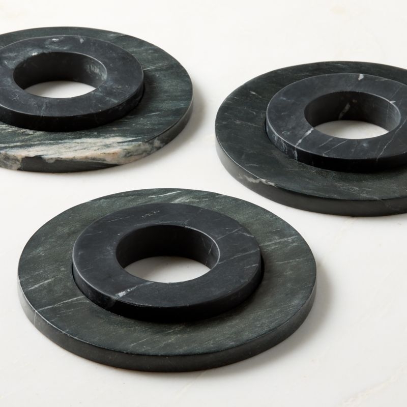 Zenith Marble Trivet Set of 2 - Image 2