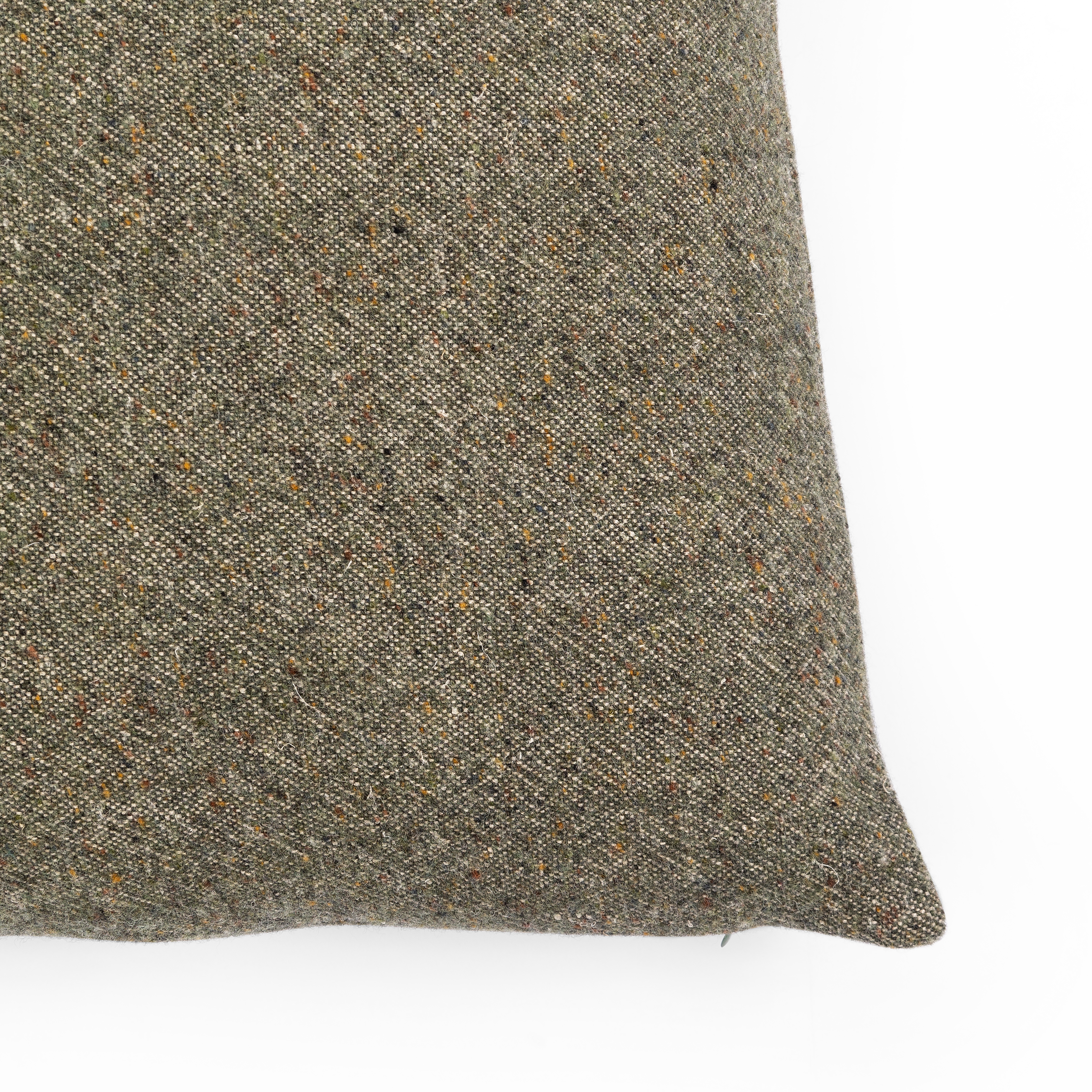 Stonewash Linen Pillow - Hasselt Olive Green - Image 4