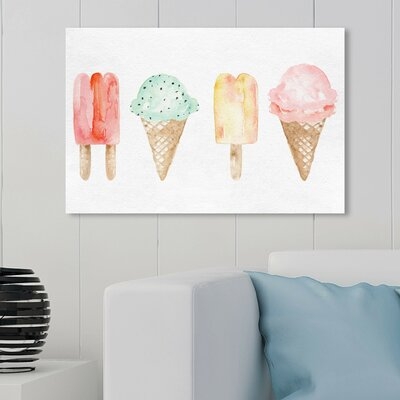 Amenta Ice Cream You Scream Canvas Art - Image 0