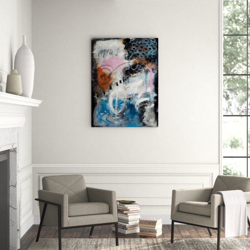 Chelsea Art Studio Outrageous by Ann Golumbuk - Wrapped Canvas Painting - Image 0