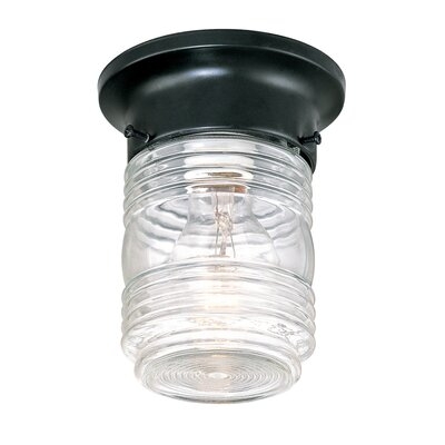 Woolery 1 - Light 4.75" Simple Cylinder Flush Mount - Image 0