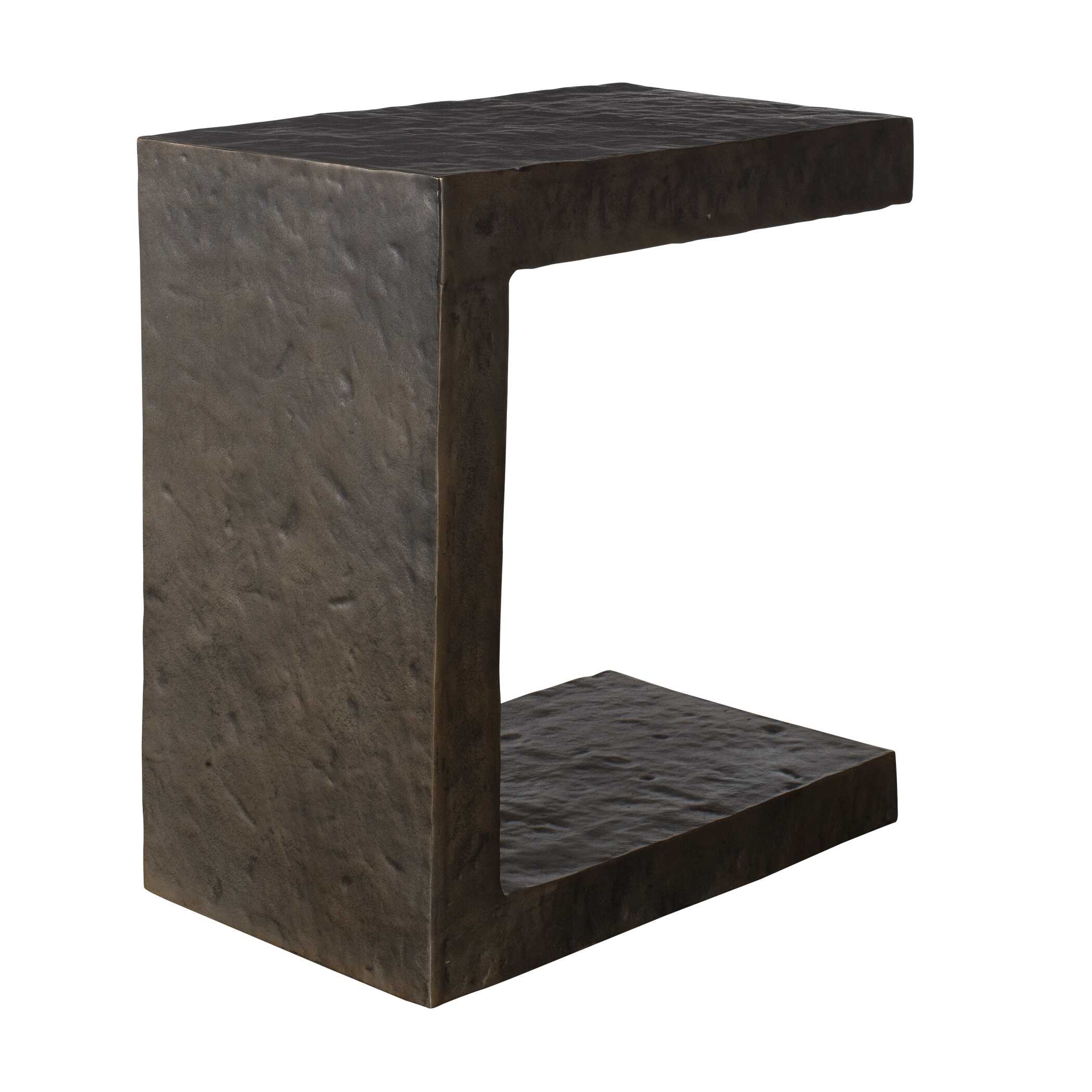 Obra Bronze Outdoor Side Table - Image 10