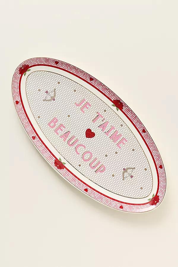 The Bistro Tile Stoneware Platter: Valentine's Day Edition - Image 0