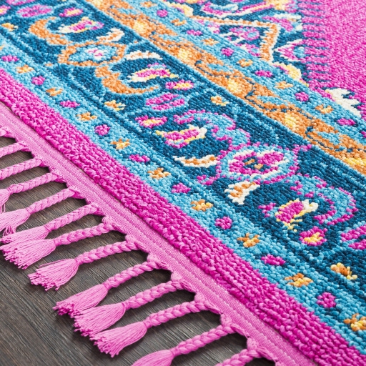 Love Pink Indoor 9'2" x 12'2" Machine Woven Rug - Image 3