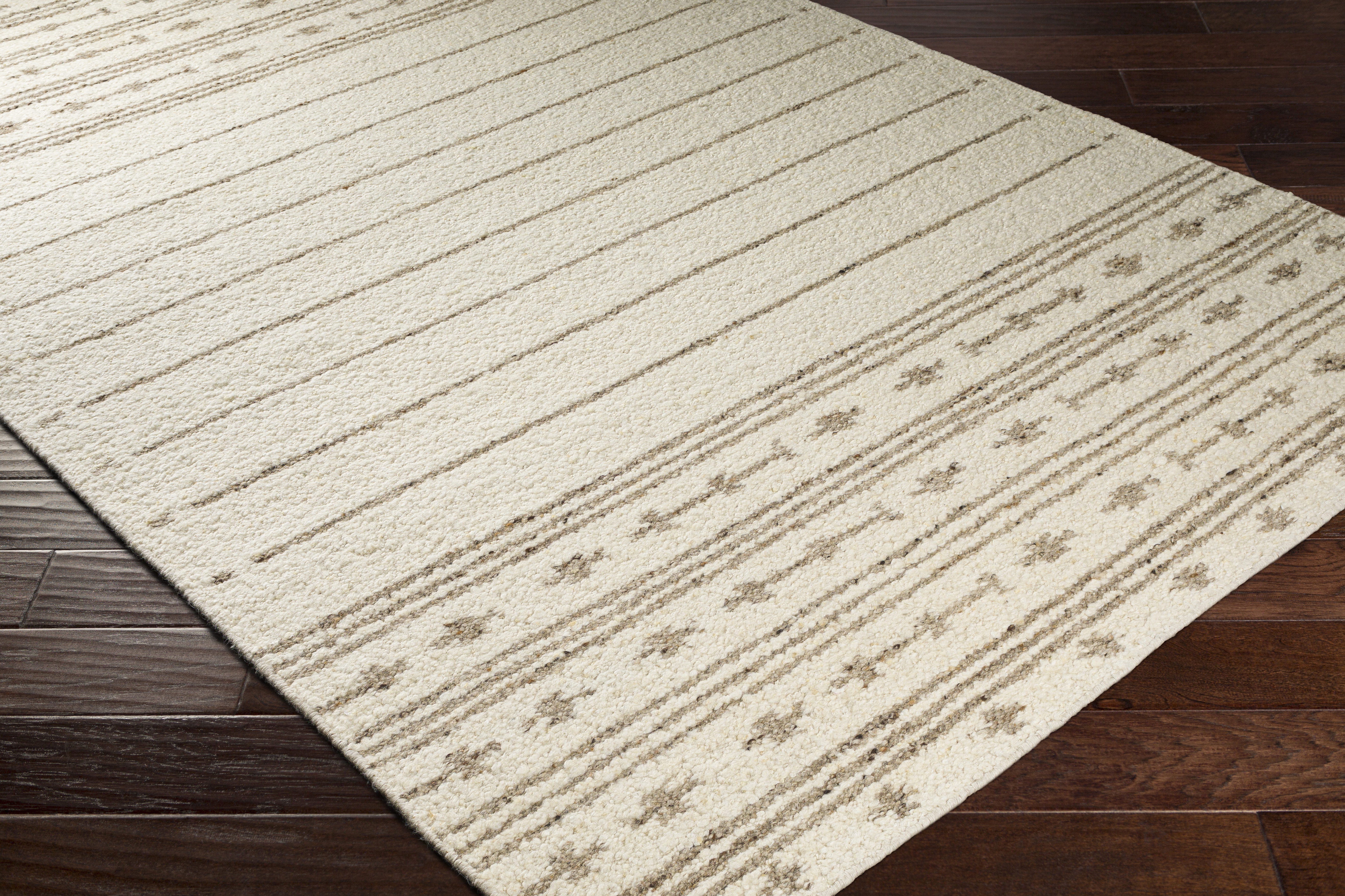 Machu Picchu Beige Indoor 8' x 10' Handmade Rug - Image 6