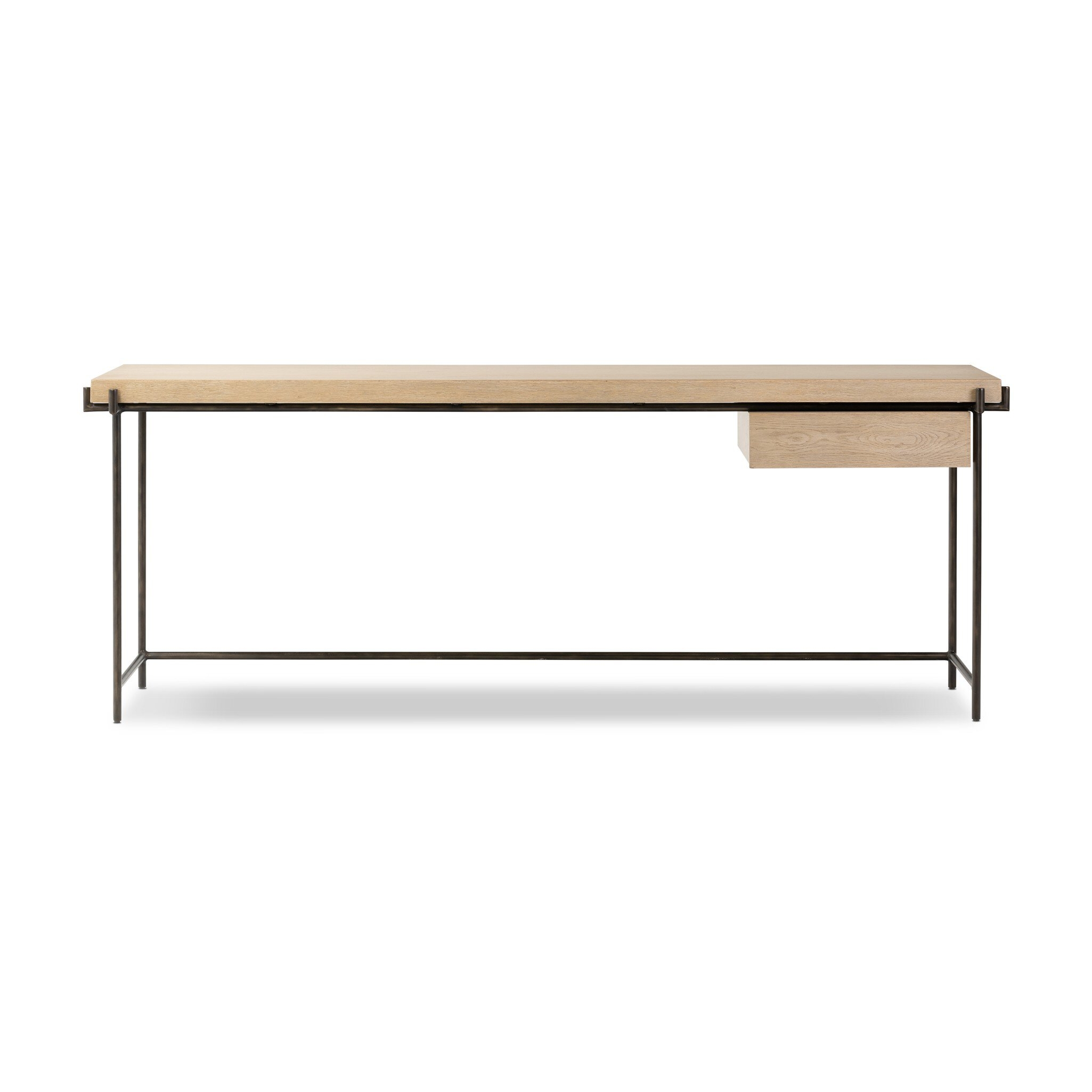 Manuel Desk - Bleached Oak Veneer - Image 0