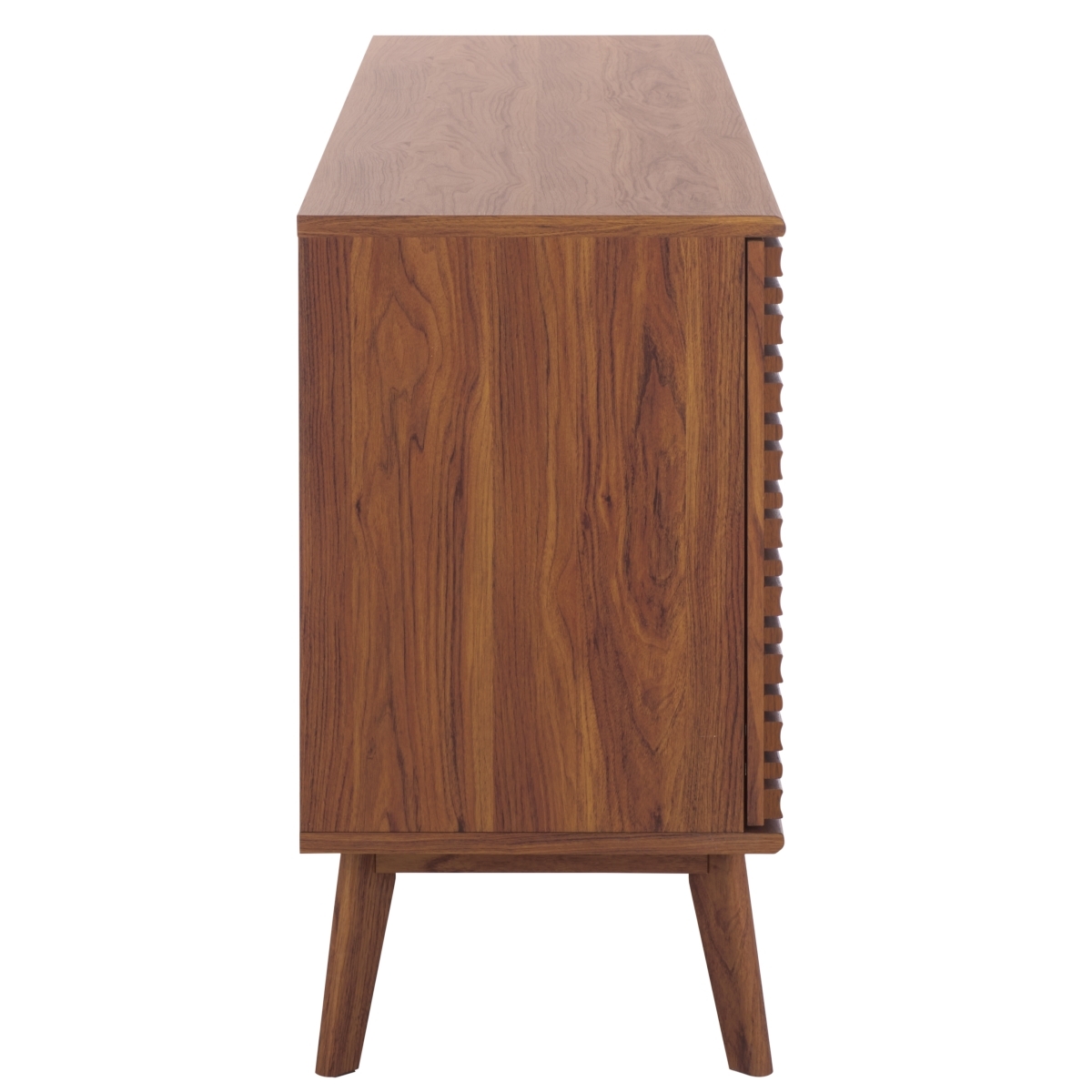 Atlantes Large 4 Door 4 Shelf  Media - Walnut - Image 6