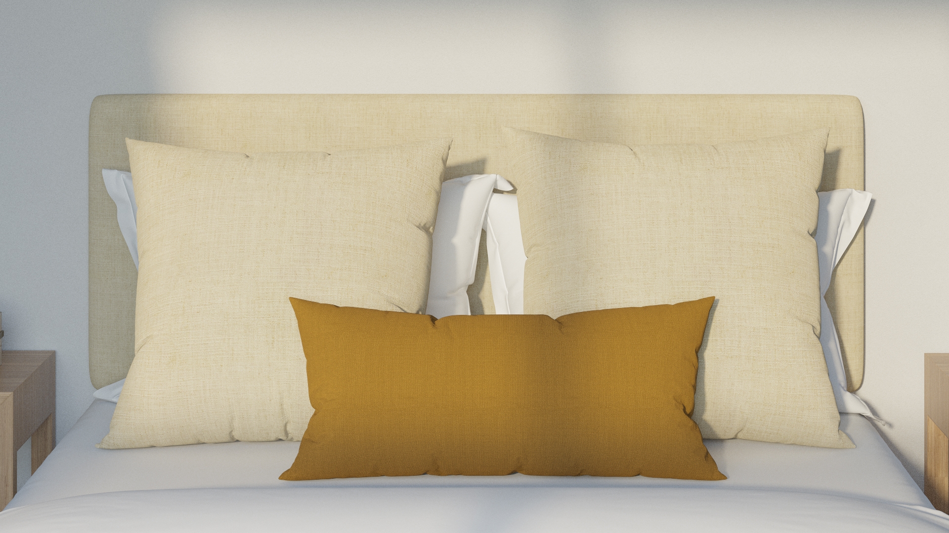 Throw Pillow 14" x 30", French Yellow Everyday Linen, 14" x 30" - Image 2
