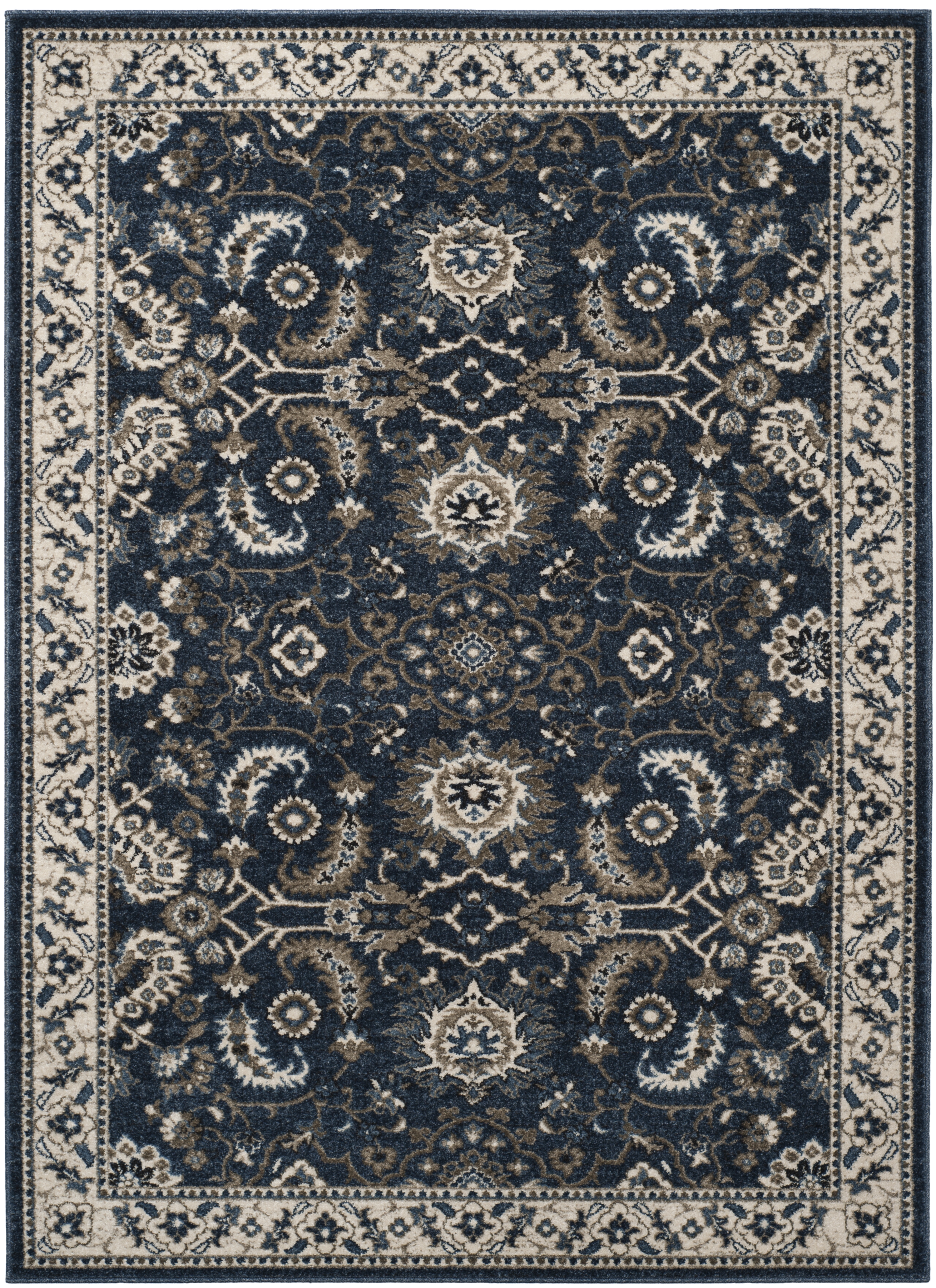 Arlo Home Woven Area Rug, CRL477D, Dark Blue,  3' X 5' - Image 0
