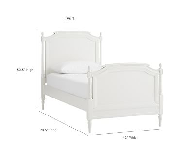 Blythe Bed, Twin, French White - Image 2