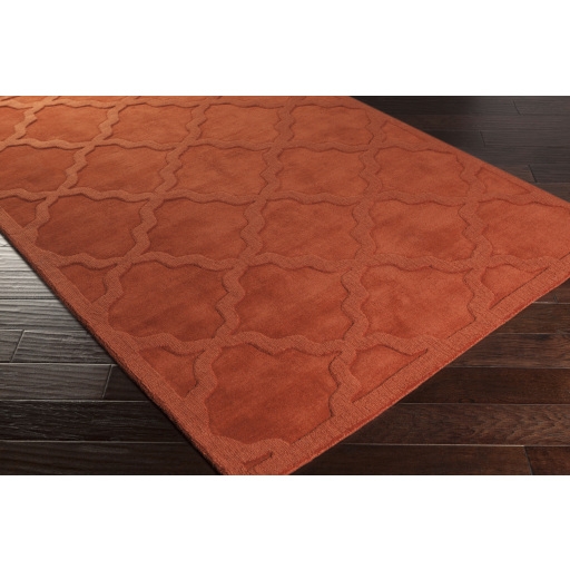 Central Park Red Indoor 2'3" x 14' Handmade Rug - Image 6