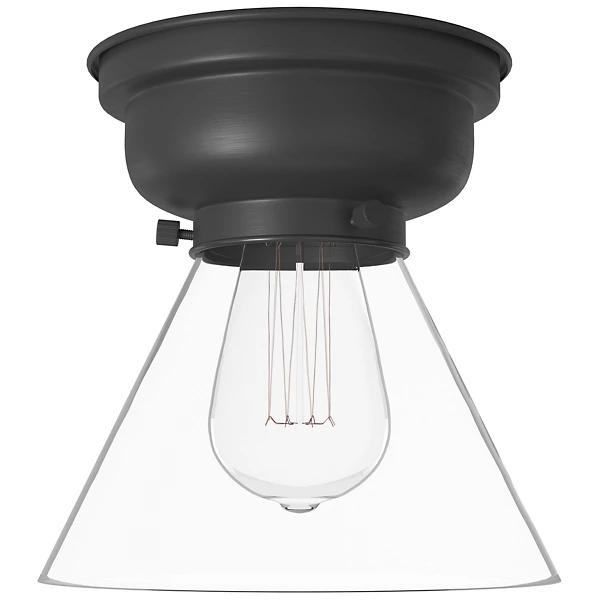 Zachary Glass Flushmount - Image 0