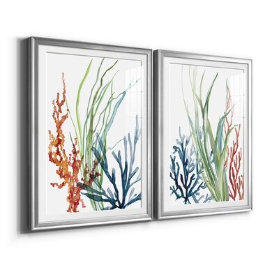 Ocean Garden I - 2 Piece Painting Print Set - Image 0