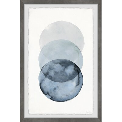 Circles Overlap by Parvez Taj, Picture Frame Print on Paper - Image 0