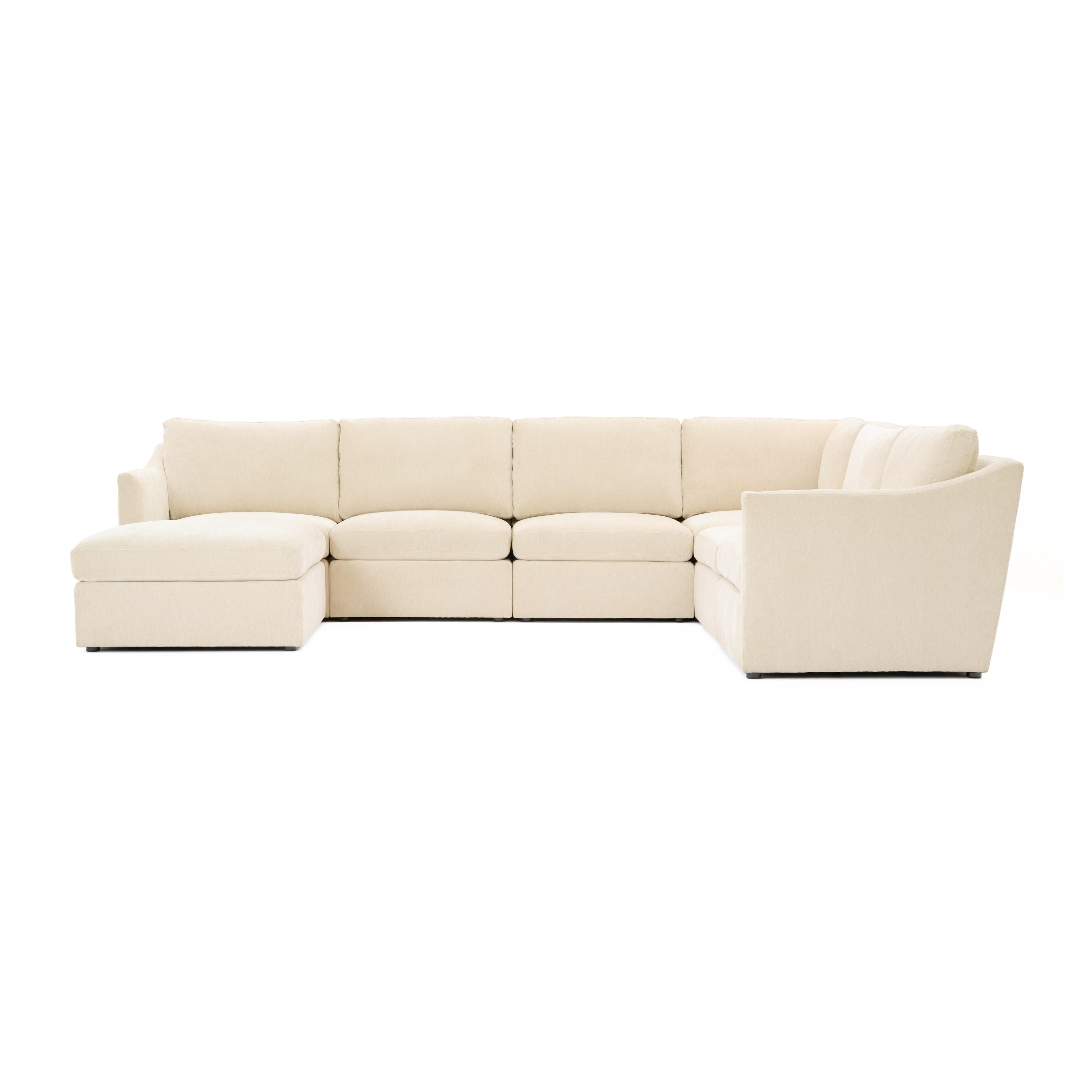 Aiden Beige Modular Large Chaise Sectional - Image 1