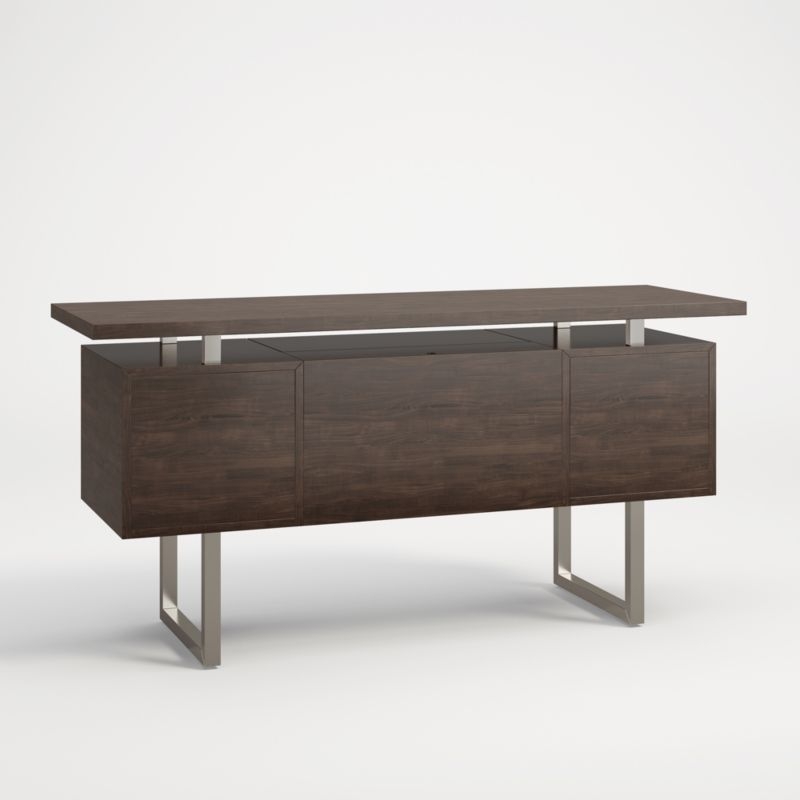 Clybourn Charcoal Cherry Desk - Image 3