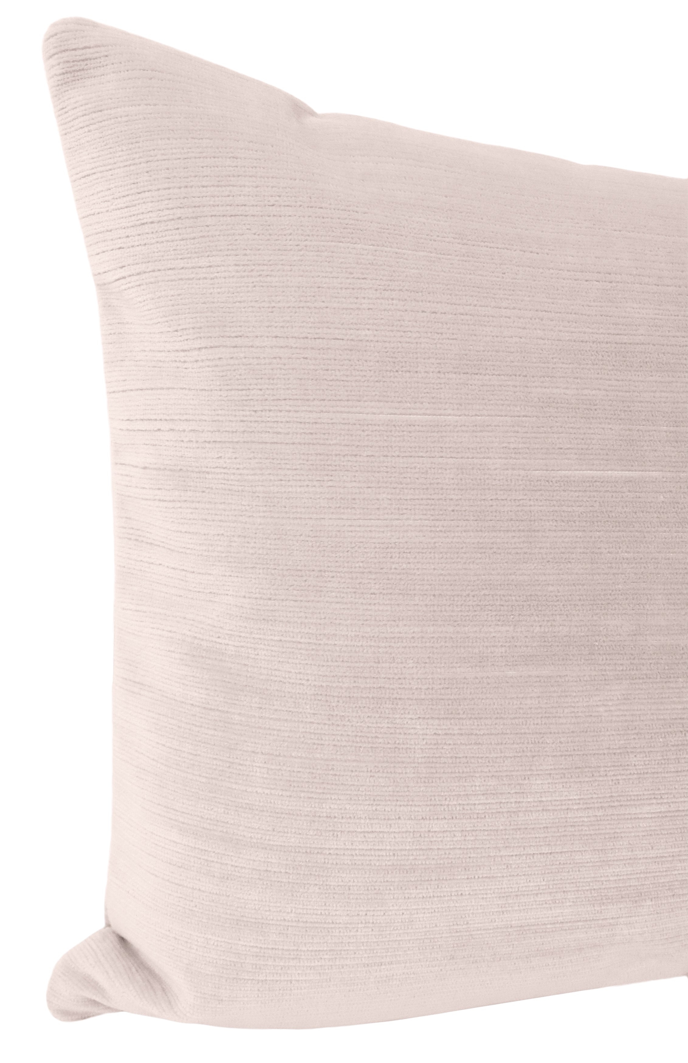 THE XL LUMBAR :: STRIE VELVET // BALLET - BY THE YARD - Image 3