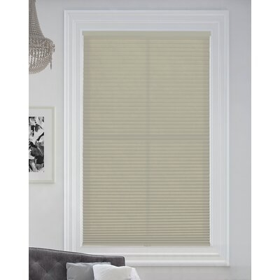 A2/-Blindsavenue Cordless Light Filtering Cellular Honeycomb Shade, 9/16" Single Cell, Misty Gray, Size: 49.5" W X 48" H - Image 0