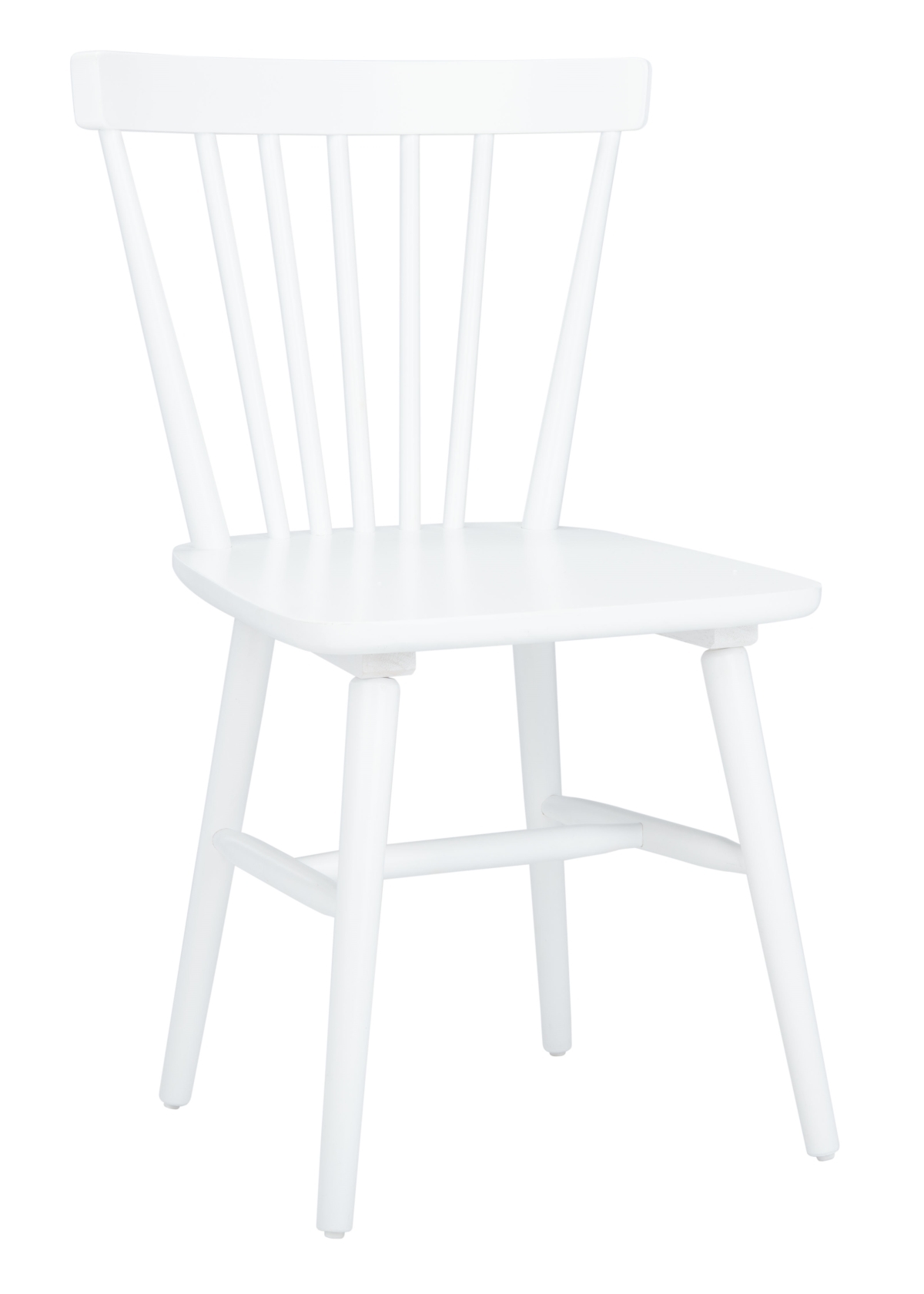 Winona Spindle Dining Chair - White - Safavieh - Image 3