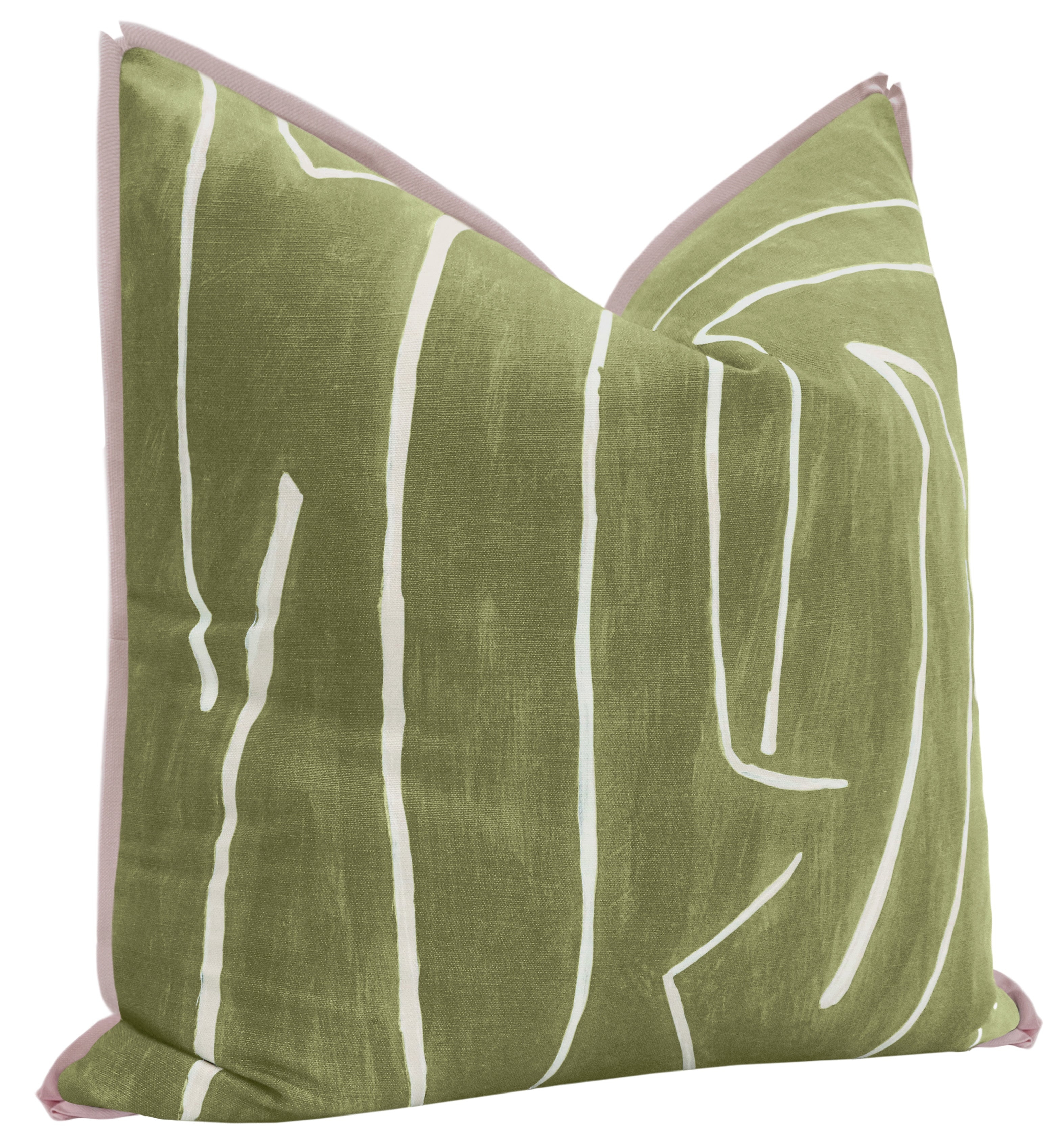 GRAFFITO // FERN | KELLY WEARSTLER - 20" X 20" / CORDING / Lilac - Image 0
