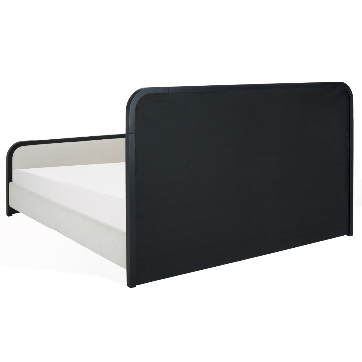 Karolina Boucle Bed - Ivory/Black - Image 6