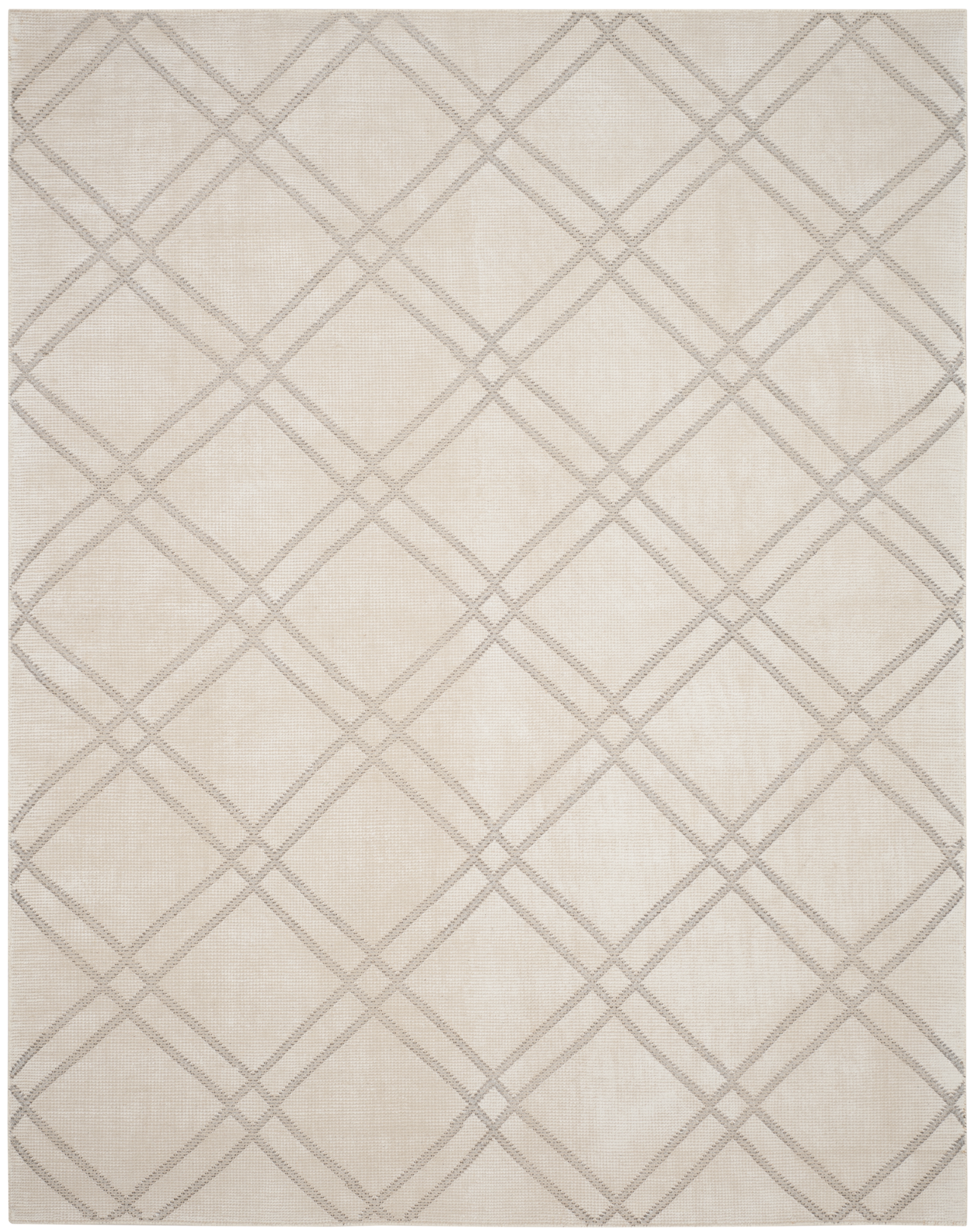 Arlo Home Hand Knotted Area Rug, STW701A, Dove/Ivory,  8' X 10' - Image 3
