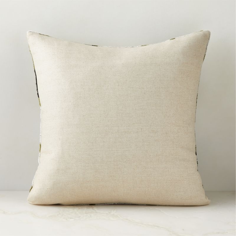 Septime Turkish Silk Throw Pillow Cover 20''x20" - Image 1