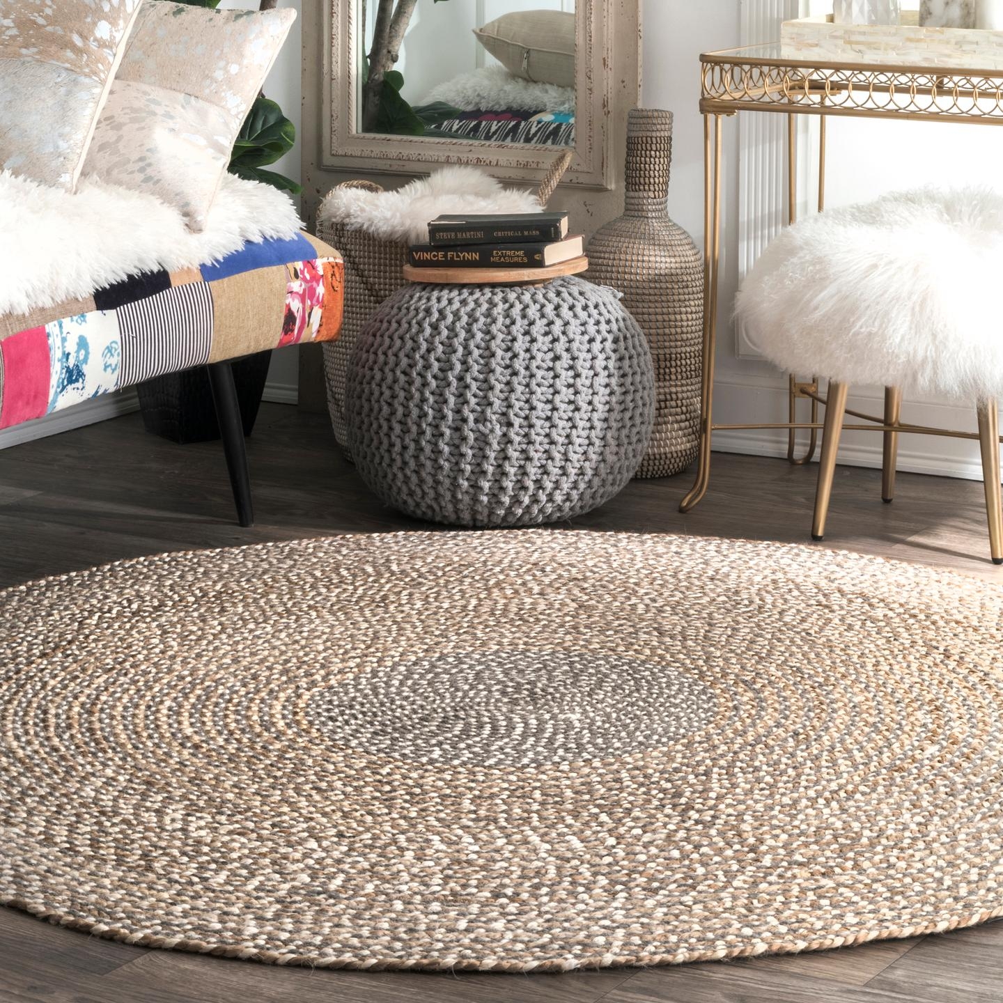 Braided Draya Jute Area Rug - Image 0