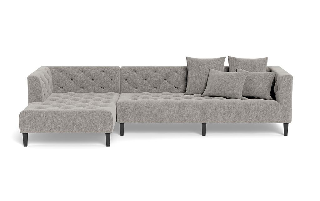 Ms. Chesterfield Sectional Sofa with Left Chaise by Apartment Therapy - Image 0