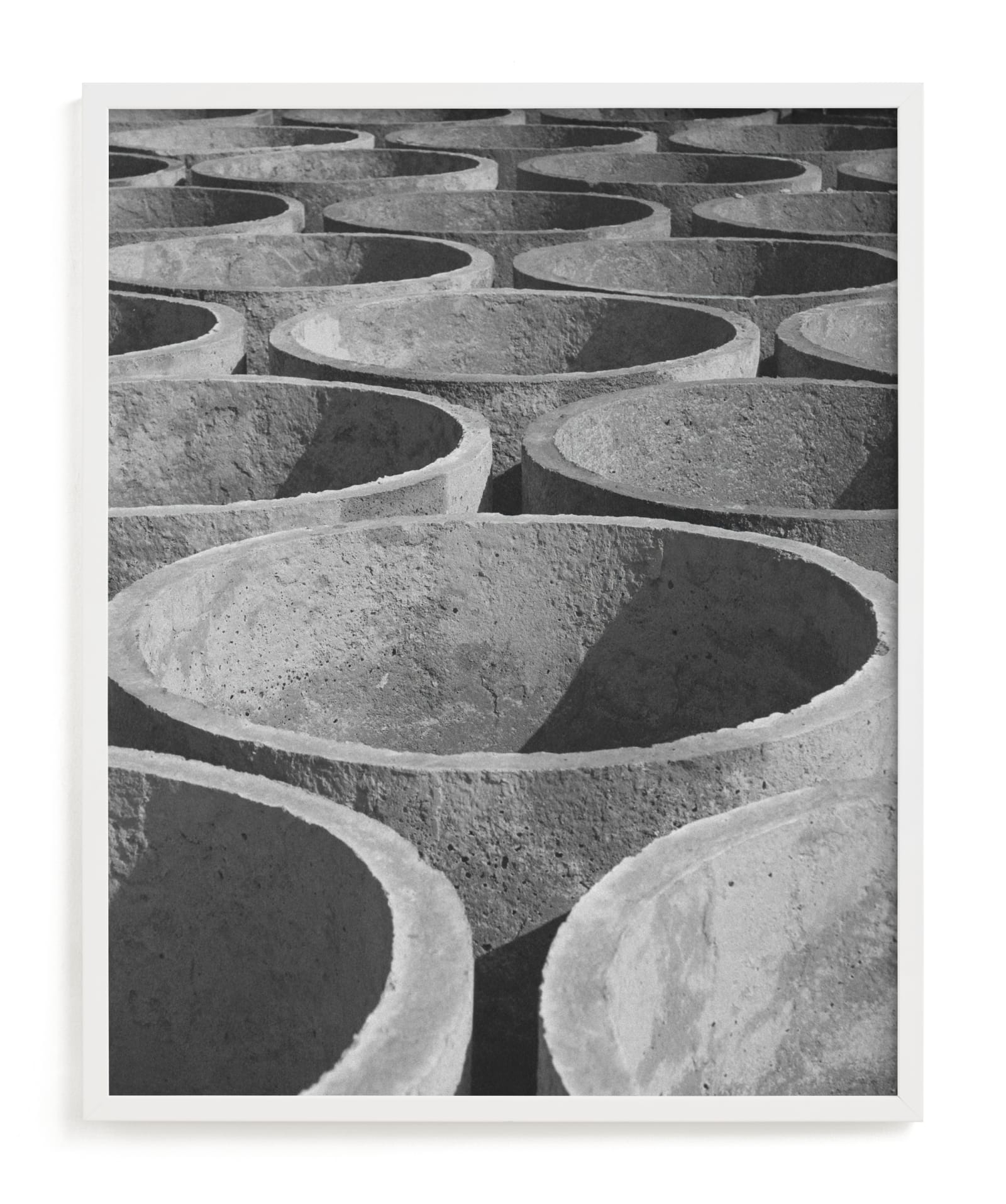 Concrete Cylinders Limited Edition Fine Art Print 2 - Image 0