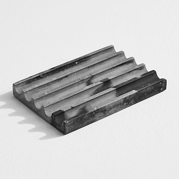 Soap Dish, Gray + White - Image 2