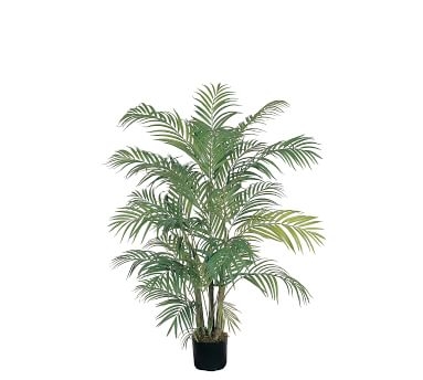 Faux Wide Areca Palm Tree, 7' - Image 2