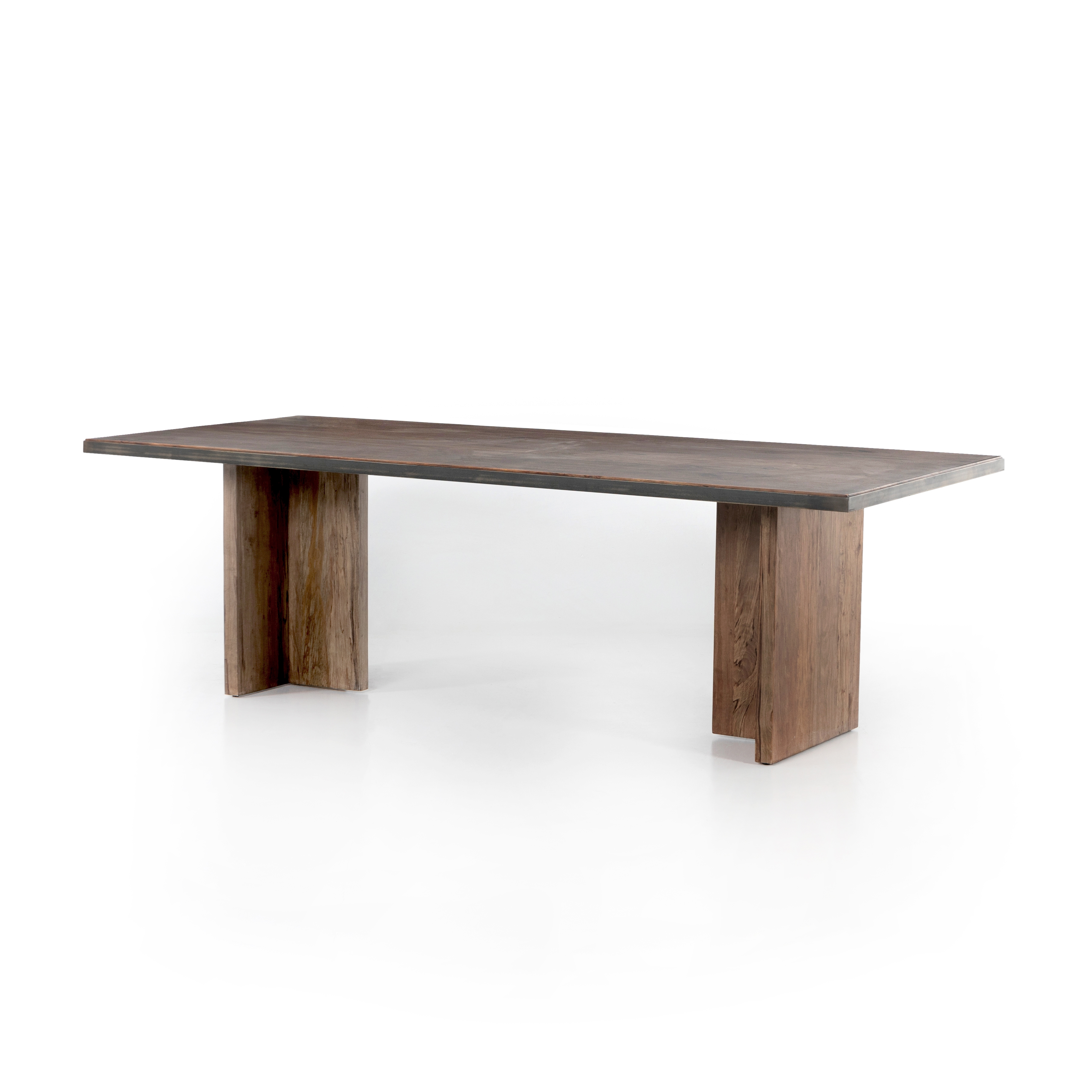 Cross Dining Table-Dark Spalted - Image 0