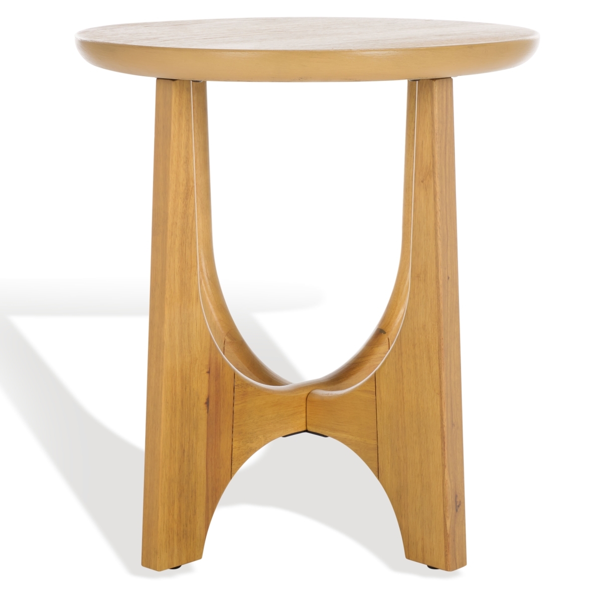 Sasha Wood Accent Table - Natural - Image 3