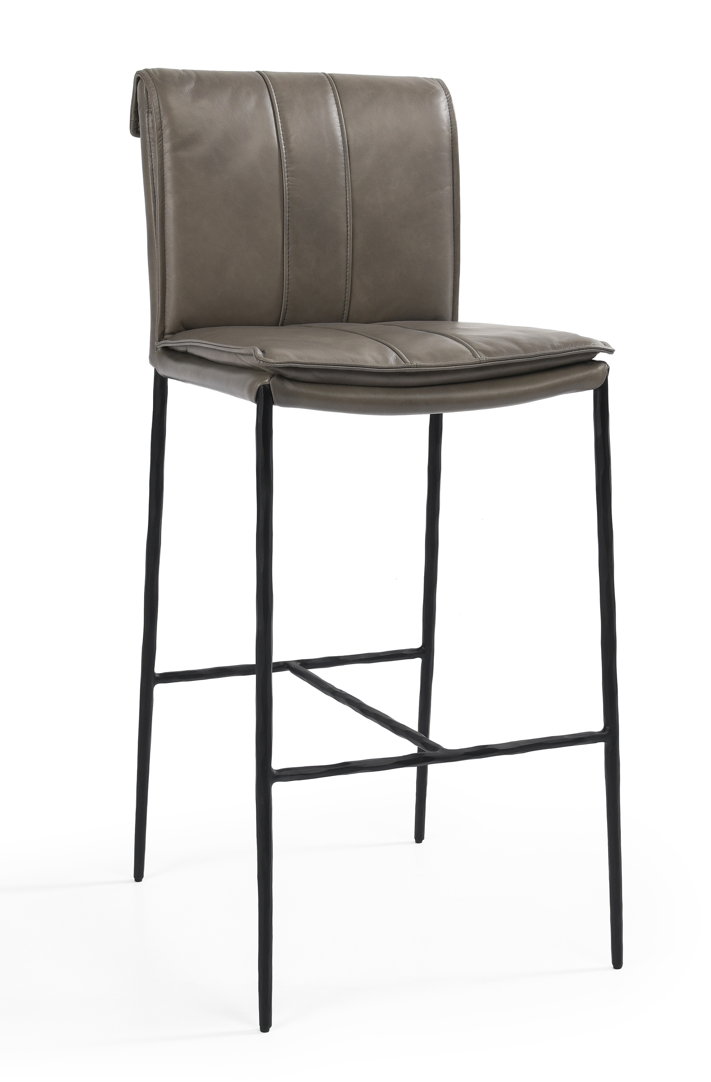 Mayer 30" Bar Stool Pewter Gray - Image 0