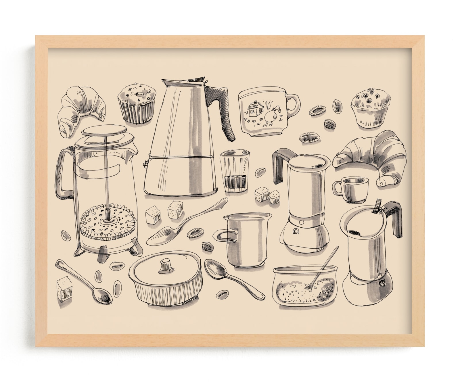 Breakfast With Coffee Limited Edition Fine Art Print 2 - Image 0