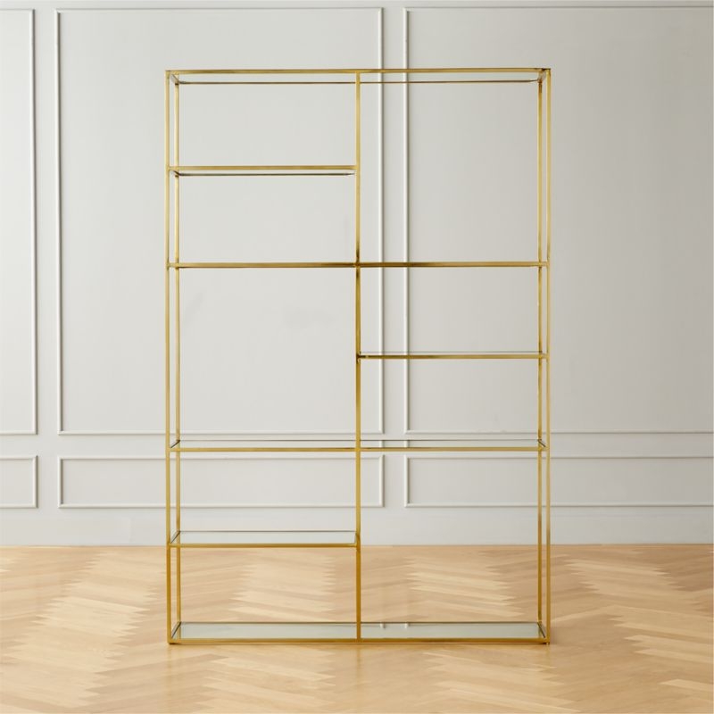 Bauble Brass Etagere - Image 1