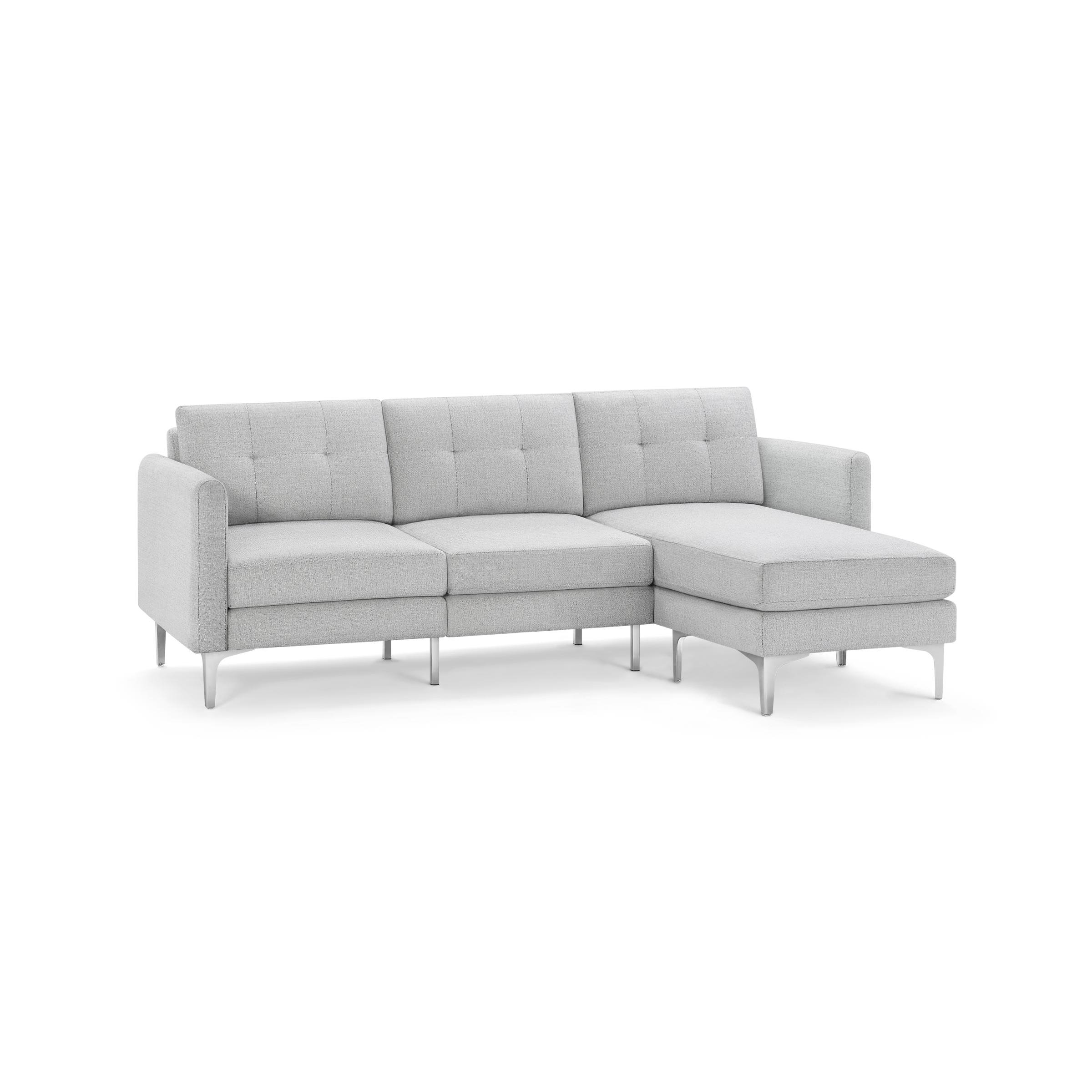 The Arch Nomad Sectional Sofa in Crushed Gravel - Image 1