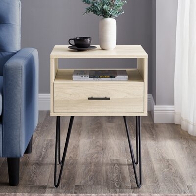 Kamille End Table with Storage - Image 0