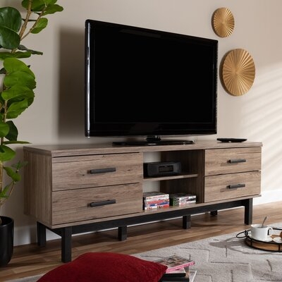 Fotou Solid Wood TV Stand for TVs up to 60" - Image 0